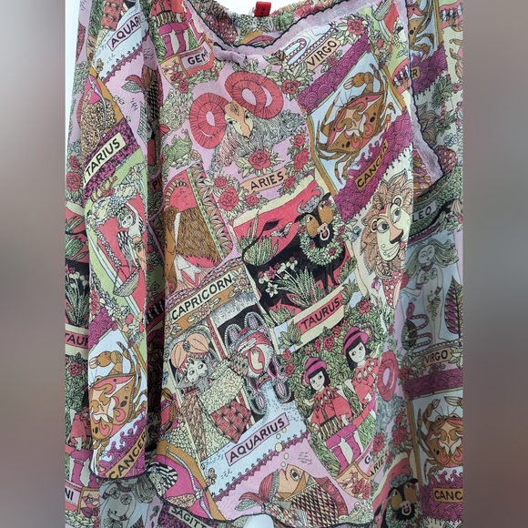 Josie Natori sheer zodiac pajamas set - Picture 2 of 7